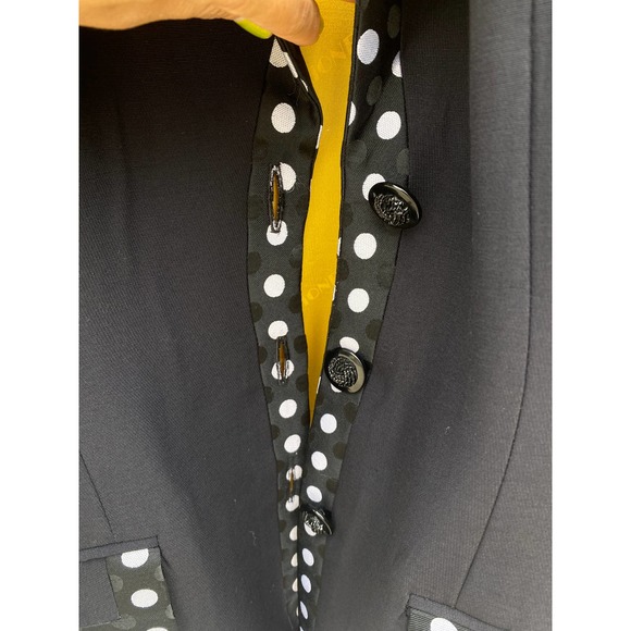 1990s CRISCIONE x CACHE polka dot blazer - Picture 4 of 8